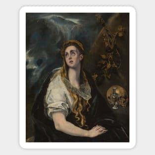 Penitent Magdalene by El Greco Magnet